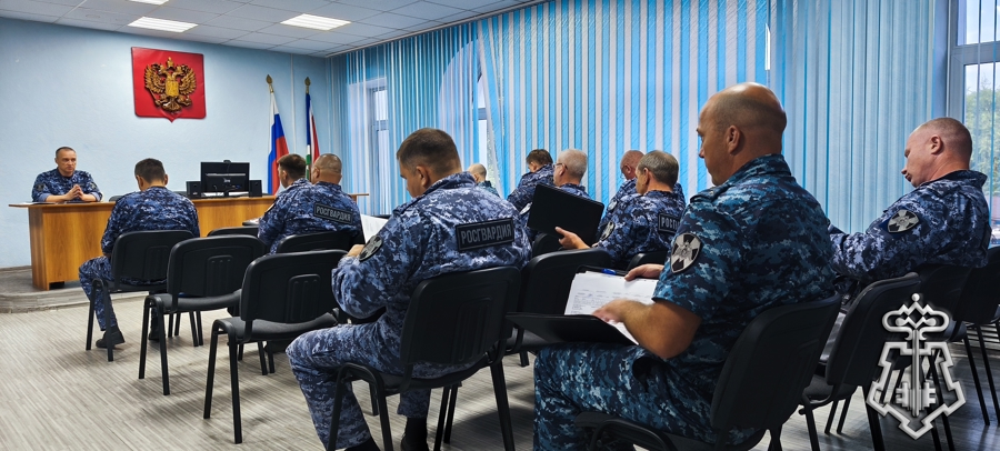 Во вневедомственной охране Росгвардии подвели итоги работы за 1 полугодие 2025 года