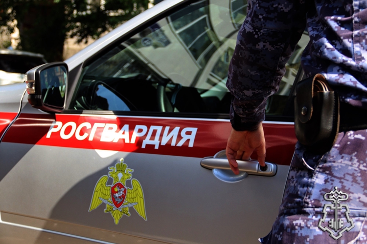 В Благовещенске сотрудники вневедомственной охраны задержали подозреваемого в совершении преступления