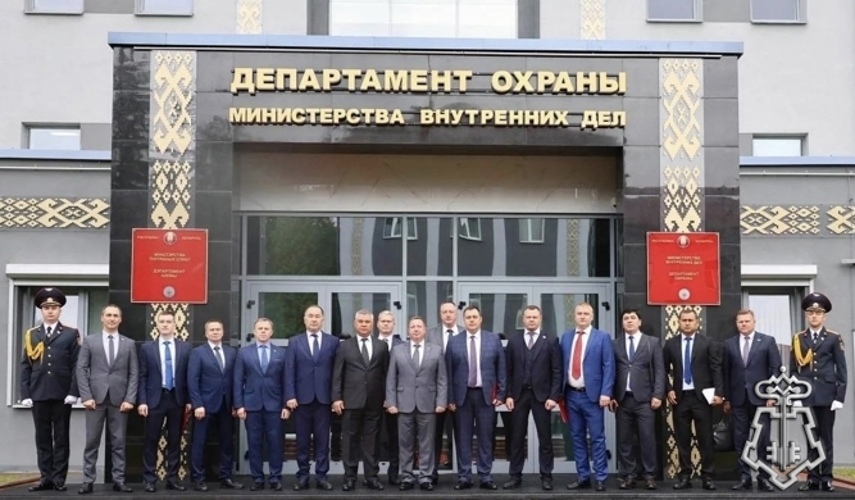 ДЕЛЕГАЦИЯ РОСГВАРДИИ ПРИНЯЛА УЧАСТИЕ В ТЕХНИЧЕСКОМ СОВЕТЕ ДЕПАРТАМЕНТА ОХРАНЫ МИНИСТЕРСТВА ВНУТРЕННИХ  ДЕЛ РЕСПУБЛИКИ БЕЛАРУСЬ